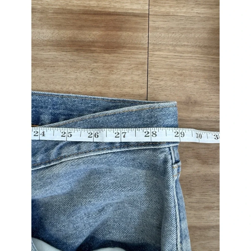Levi's 501 Original Fit Jeans Levis 58x32 Light Wash Button Fly Straight Leg NWT